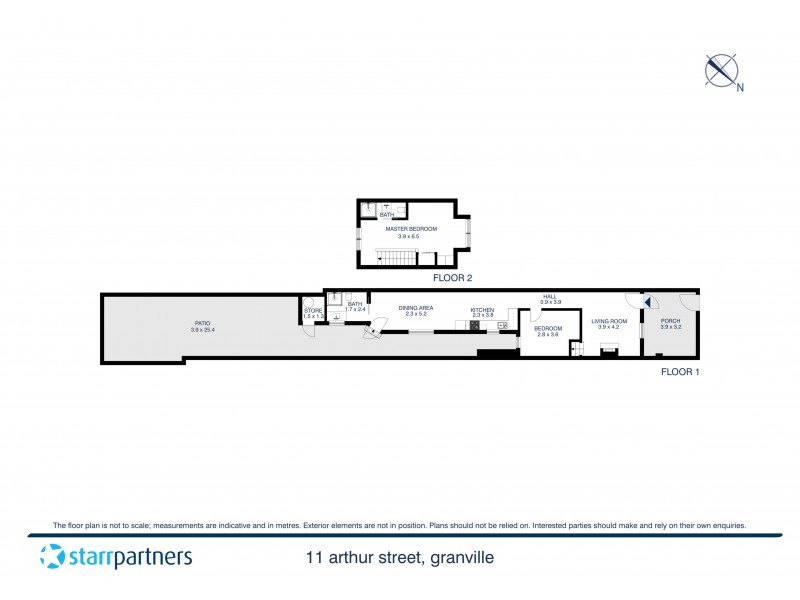11 Arthur Street, Granville NSW 2142 Floorplan