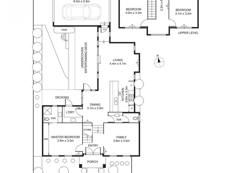 1/27 Denman Avenue, Glen Iris VIC 3146 Floorplan