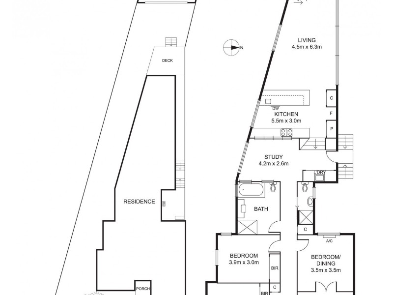 1 Alma Street, Malvern East VIC 3145 Floorplan