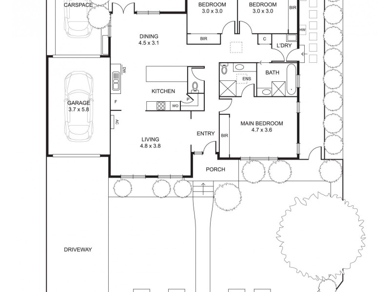 33 Liston Street, Glen Iris VIC 3146 Floorplan