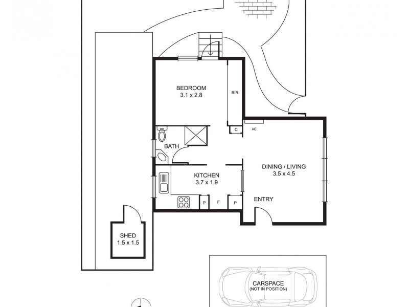 6/35 Carroll Crescent, Glen Iris VIC 3146 Floorplan