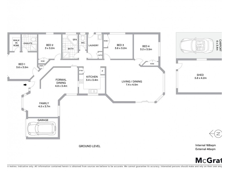 13 McGregor Place, Mudgee NSW 2850 Floorplan