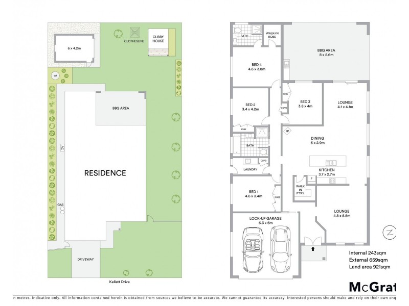 16 Kellett Drive, Mudgee NSW 2850 Floorplan
