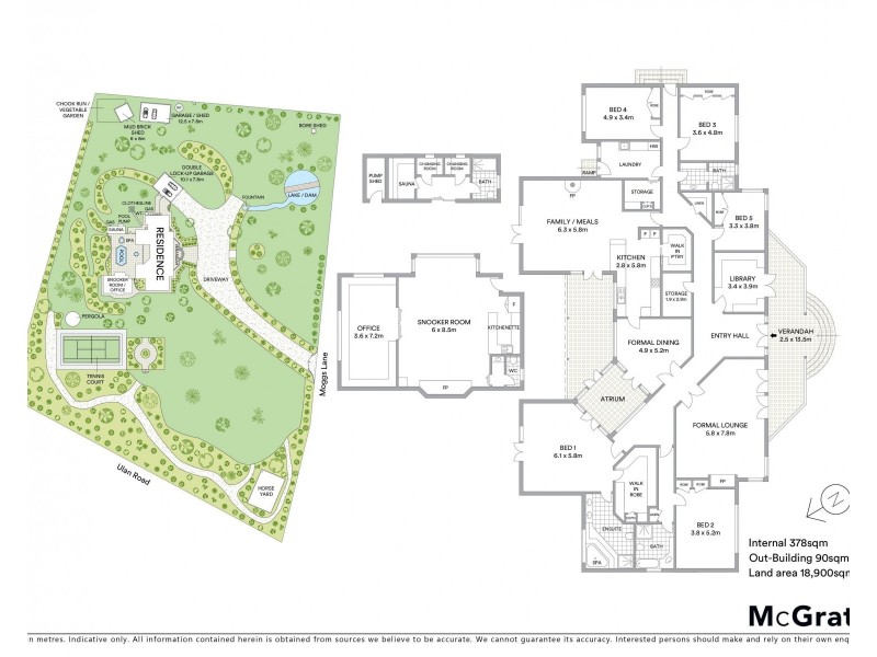 3 Moggs Lane, Mudgee NSW 2850 Floorplan