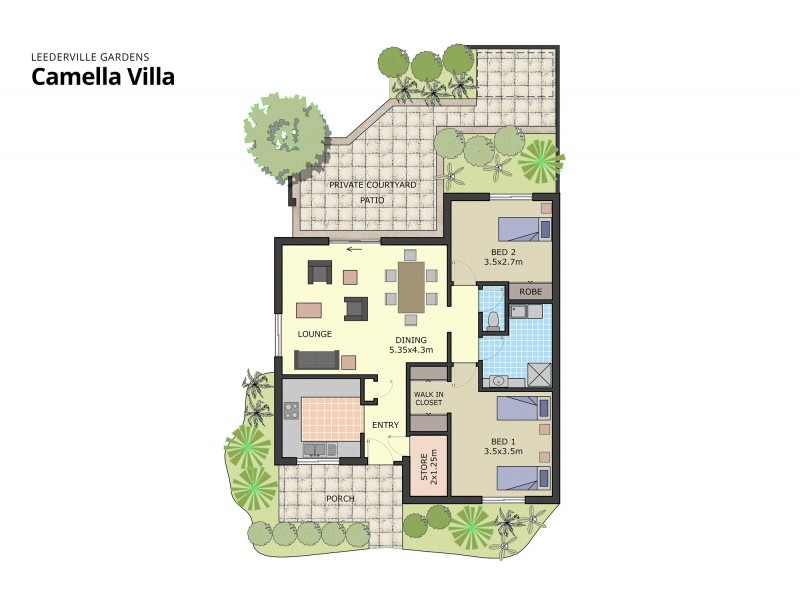 12/37 Britannia Road, Leederville WA 6007 Floorplan