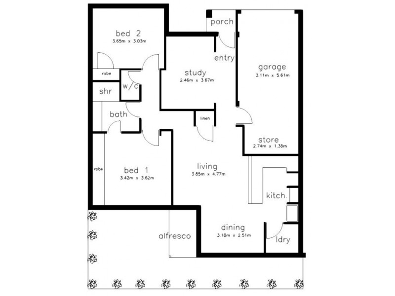 7/259  Albert Street, Balcatta WA 6021 Floorplan