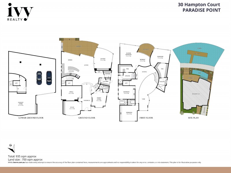 30 Hampton Court, Sovereign Islands QLD 4216 Floorplan