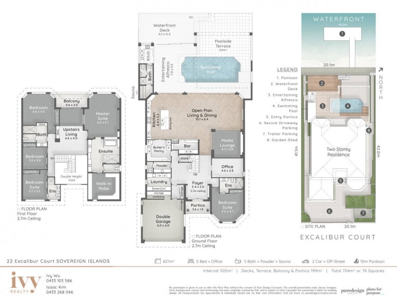 22 Excalibur Court, Sovereign Islands QLD 4216 Floorplan