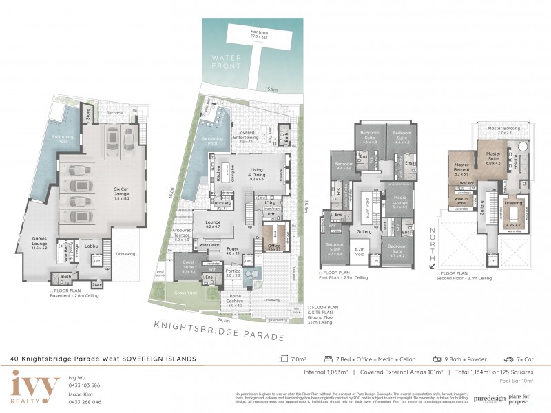 40 Knightsbridge Parade West, Sovereign Islands QLD 4216 Floorplan