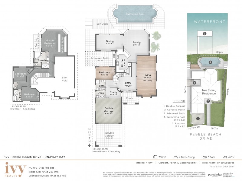 129 Pebble Beach Drive, Runaway Bay QLD 4216 Floorplan