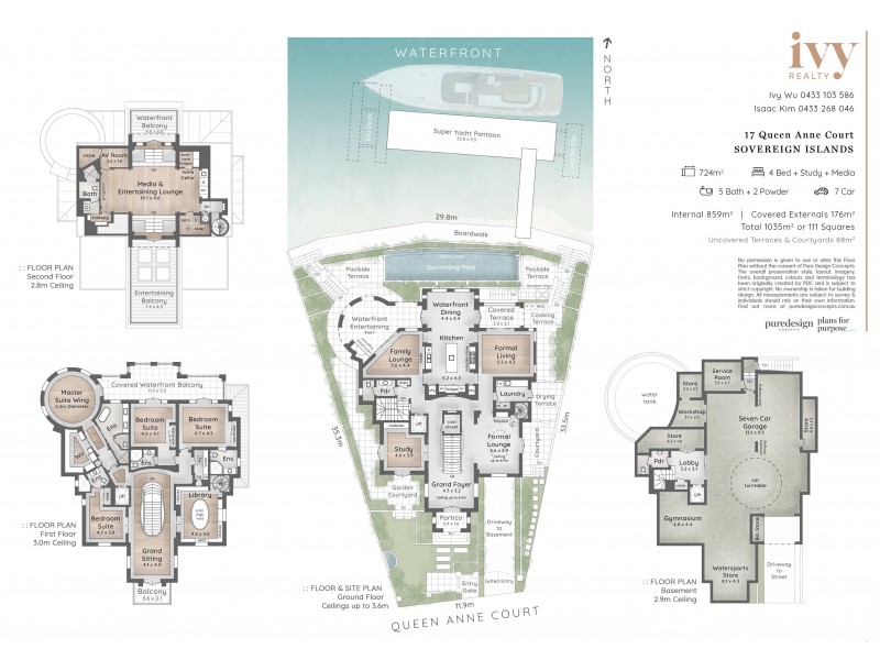 17 Queen Anne Court, Sovereign Islands QLD 4216 Floorplan