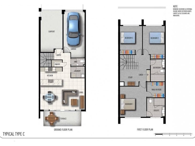 13/156 Marina Quays Boulevard, Hope Island QLD 4212 Floorplan