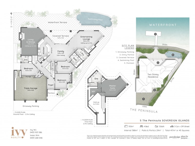 5 The Peninsula, Sovereign Islands QLD 4216 Floorplan