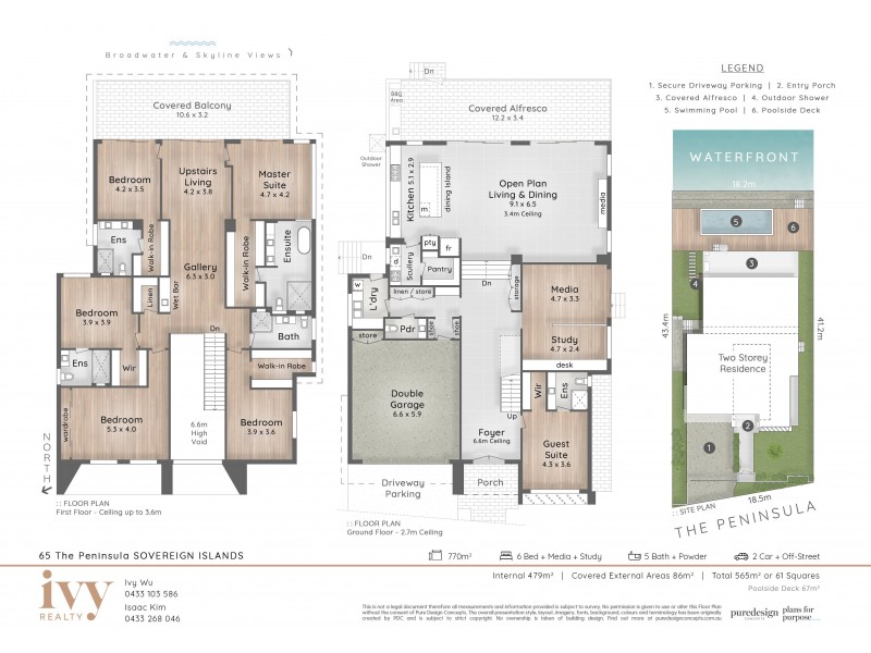 65 The Peninsula, Sovereign Islands QLD 4216 Floorplan