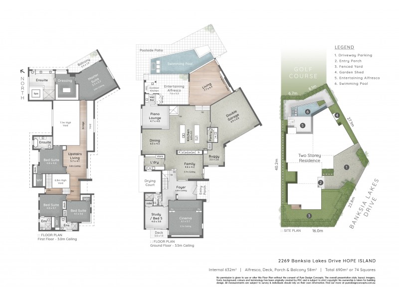 2269 Banksia Lakes Drive, Sanctuary Cove QLD 4212 Floorplan