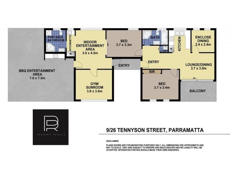 9/26 Tennyson Street, Parramatta NSW 2150 Floorplan