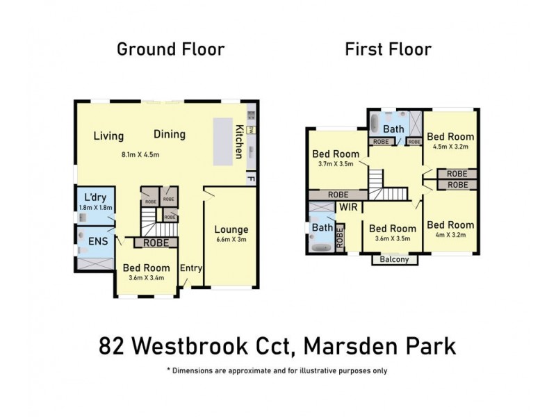 82 Westbrook Circuit, Marsden Park NSW 2765 Floorplan