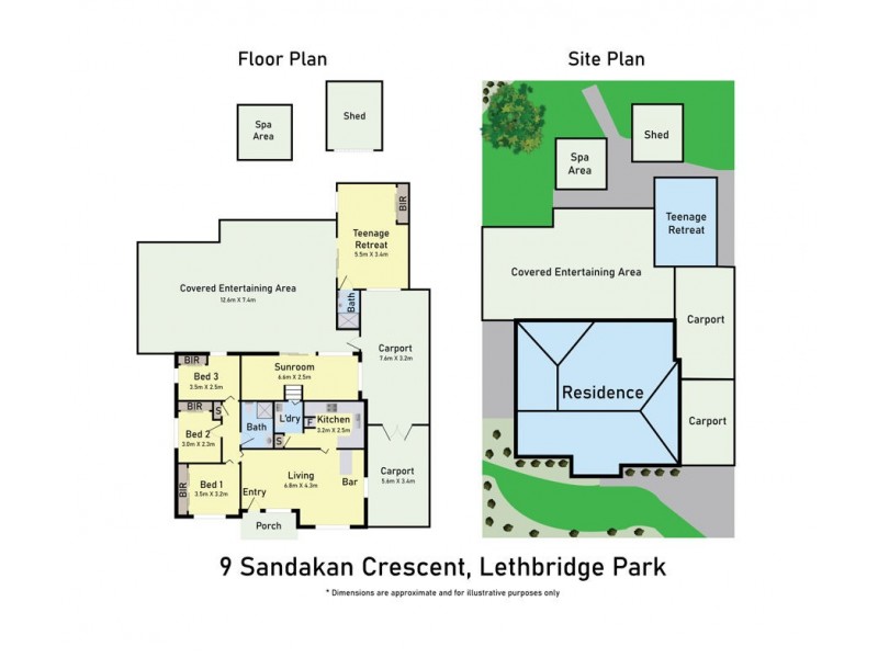 9 Sandakan Crescent, Lethbridge Park NSW 2770 Floorplan