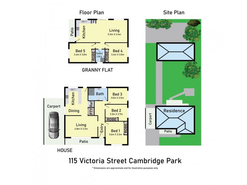 115 & 115a Victoria Street, Cambridge Park NSW 2747 Floorplan