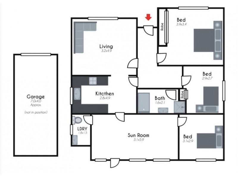 1 Francis street, Mount Druitt NSW 2770 Floorplan