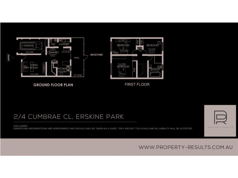 2/4 Cumbrae Close, Erskine Park NSW 2759 Floorplan