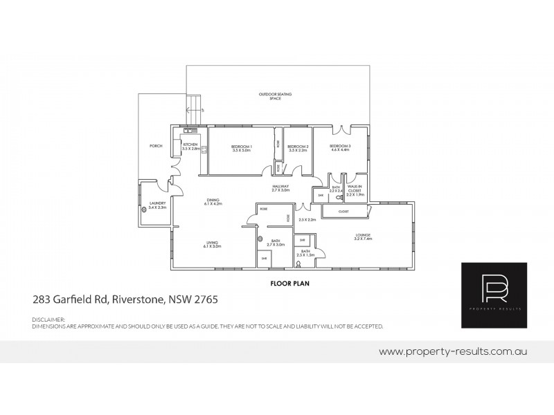 283 Garfield Road, Riverstone NSW 2765 Floorplan