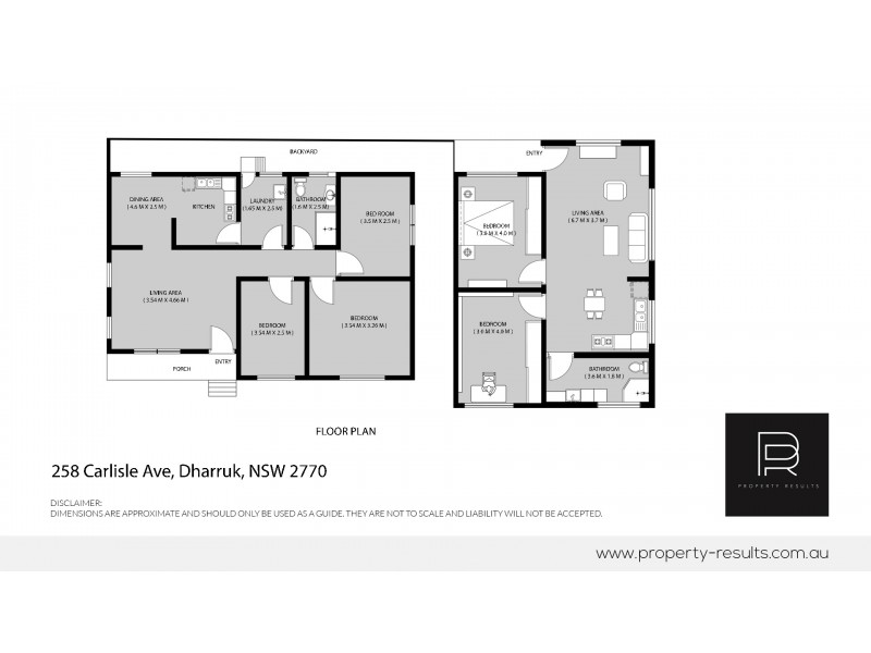 258 & 258A Carlisle Avenue, Dharruk NSW 2770 Floorplan