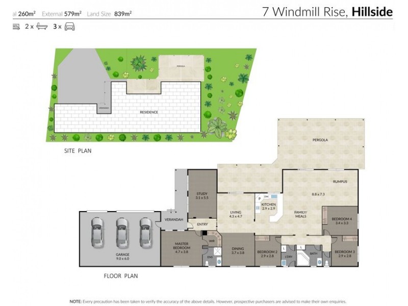 7 WINDMILL RISE, Hillside VIC 3037