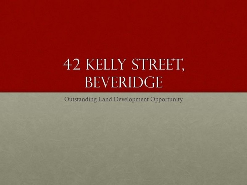 42 Kelly Street, Beveridge VIC 3753