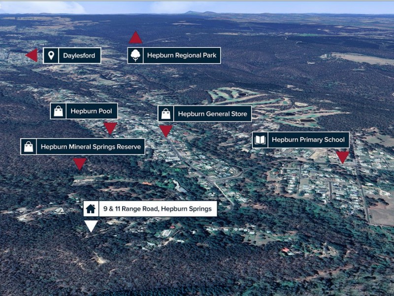 9 -11 Range Road, Hepburn Springs VIC 3461
