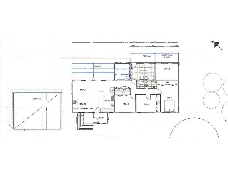 3539 Great Alpine Road, Gapsted VIC 3737 Floorplan