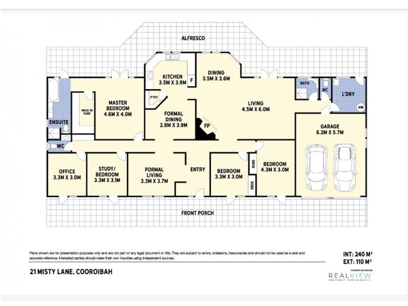 21 Misty Lane, Cooroibah QLD 4565 Floorplan