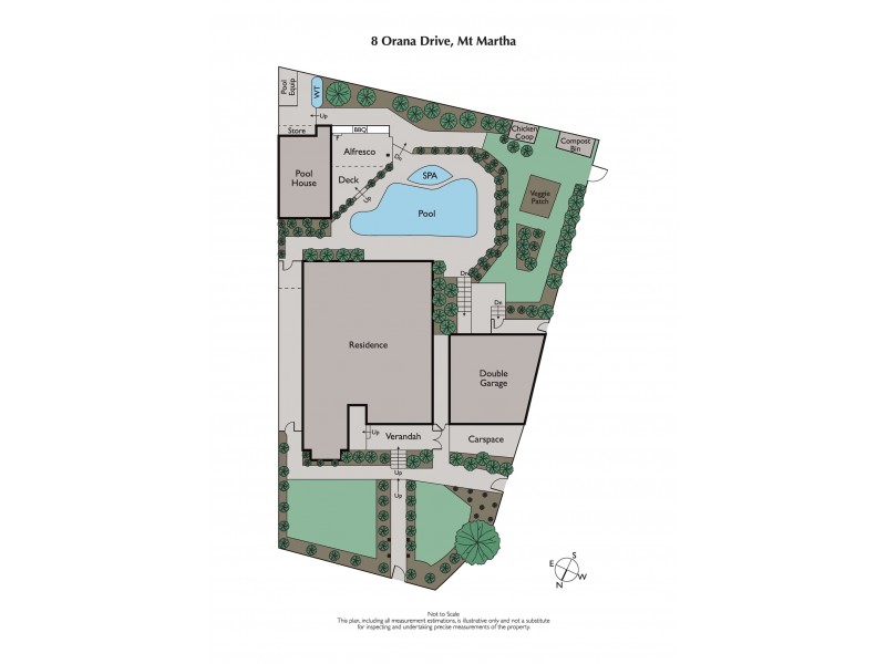 8 Orana Drive, Mount Martha VIC 3934 Floorplan