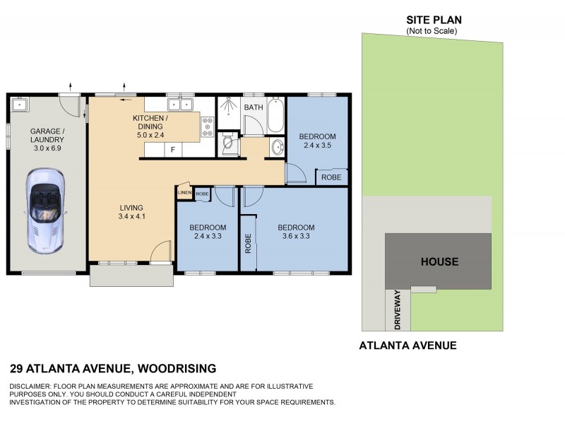 29 Atlanta Avenue, Woodrising NSW 2284 Floorplan