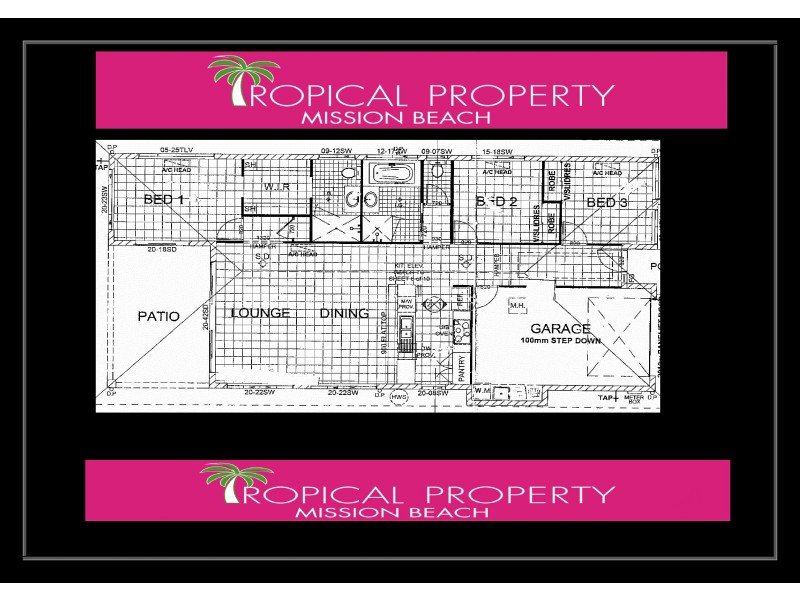 12 Rise Crescent, Mission Beach QLD 4852 Floorplan