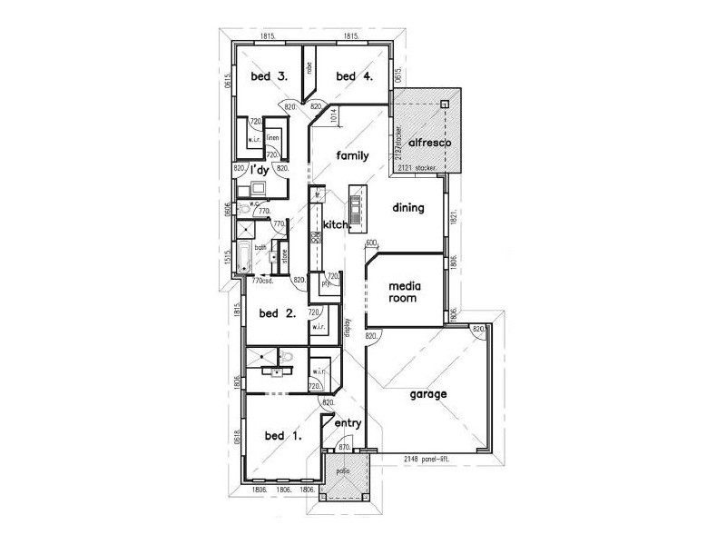 13 Shelly Court, Mission Beach QLD 4852 Floorplan