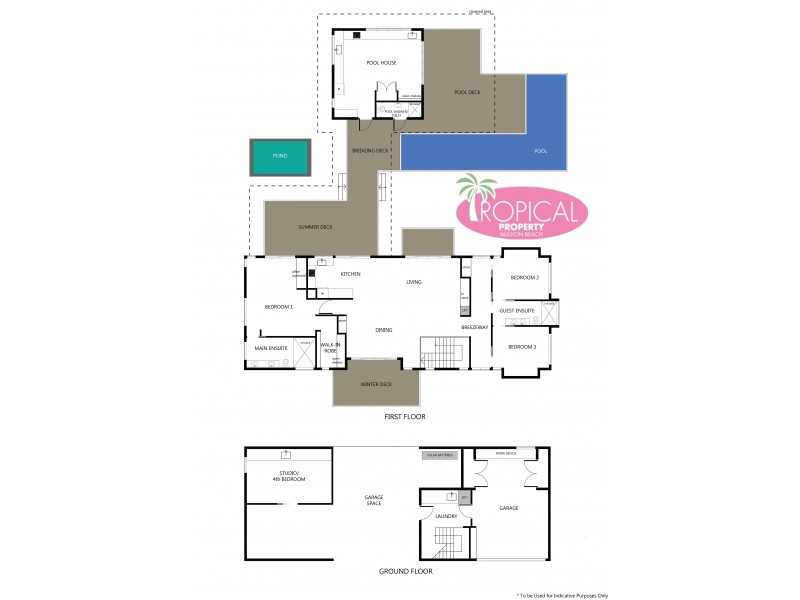 50 Rockingham Cl, Wongaling Beach QLD 4852 Floorplan