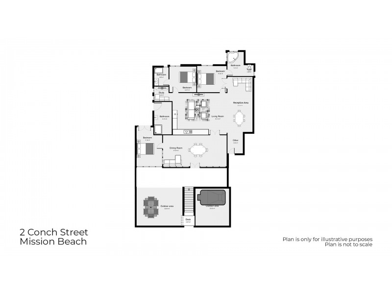 2 Conch Street, Mission Beach QLD 4852 Floorplan