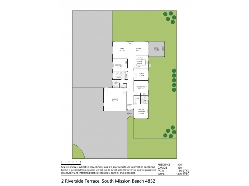 2 Riverside Tce, South Mission Beach QLD 4852 Floorplan