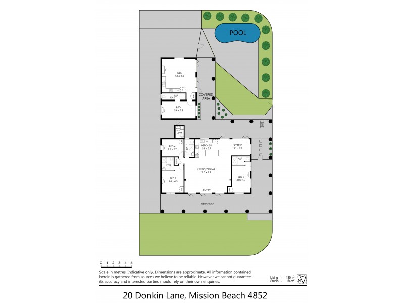 20 Donkin Lane, Mission Beach QLD 4852 Floorplan