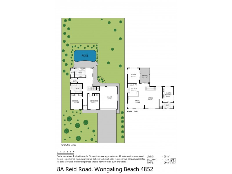8A Reid Rd, Wongaling Beach QLD 4852 Floorplan