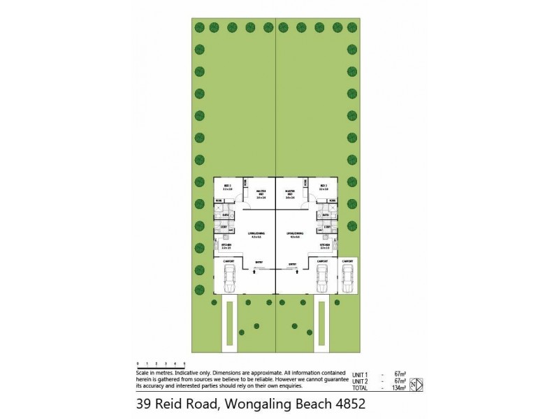 39 Reid Rd, Wongaling Beach QLD 4852 Floorplan