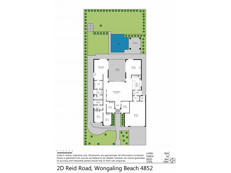 2D Reid Rd, Wongaling Beach QLD 4852 Floorplan