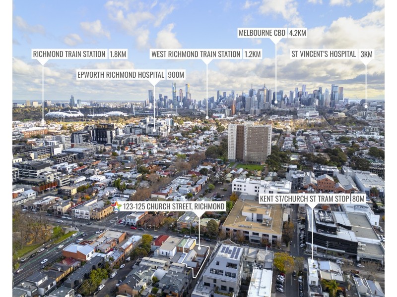 123,125 & 127 Church Street, Richmond VIC 3121