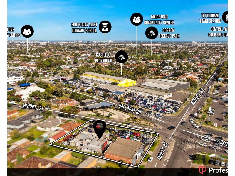 Corner 148 + 186 Ashley Street + Mitchell Street, Maidstone VIC 3012