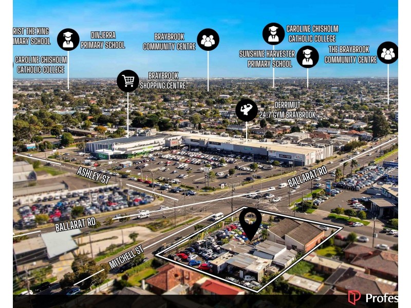 Corner 148 + 186 Ashley Street + Mitchell Street, Maidstone VIC 3012