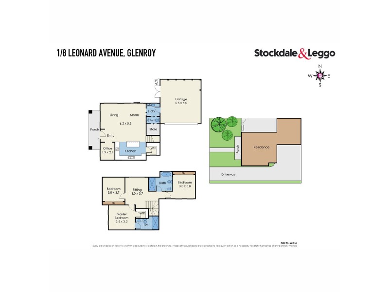 1/8 Leonard Avenue, Glenroy VIC 3046 Floorplan