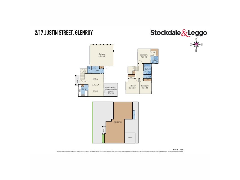 2/17 Justin Avenue, Glenroy VIC 3046 Floorplan