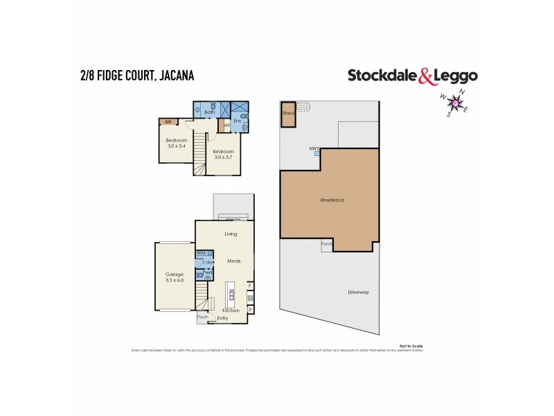2/8 Fidge Court, Jacana VIC 3047 Floorplan