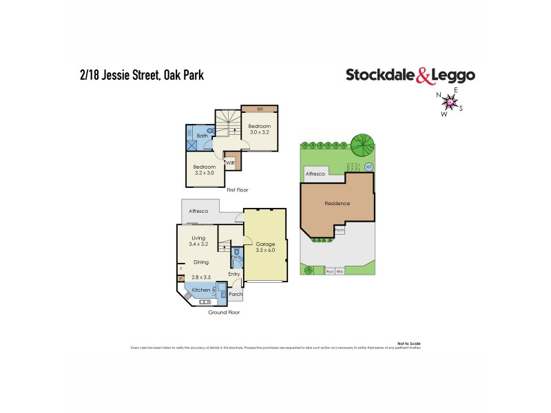 2/18 Jessie Street, Oak Park VIC 3046 Floorplan